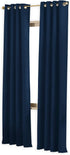 Curtainworks Cameron Grommet Curtain Panel, 50 by 84", Navy...