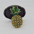 Pineapple Brooch Pins Cute Rhinestone Pineapple Brooches Fruit Lapel Pins Women for Clothes Hat Backpacks Jackets Shirt Accessory DIY Decoration...