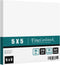5" x 5" Square Cardstock | 80lb Cover White Thick Card Stock Paper - Smooth Finish | For Scrapbooking, Arts and Crafts, Wedding Invitations, Busin...