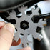 18-in-1 Snowflake Multi-Tool Screwdriver, Stainless Steel 18-1 Multitool Snow Tool (Black)...