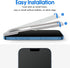 Ambison [2 Pack Matte Glass Screen Protector Designed for iPhone 14 2022/iPhone 13/13 Pro, Install Frame/Bubble Free/Anti-Glare&Fingerprint, 9H Te...
