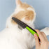 5 Pieces Pet Grooming Comb, Pet Hair Comb Rubber Handle Dog Hair Comb, Dog Eye Combs Pet Grooming Comb Flea Comb for Dog/Cat/Small Pets Removing E...