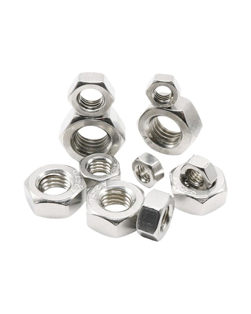 M12 Hex Nuts - IMScrews 304 Stainless Steel Hex Nuts - Durable, Rust-Resistant Fasteners for Home Repair and Professional Projects Pack of 10...