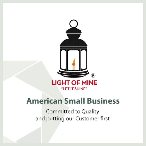 Light of Mine - 3/4" Inch 33' Foot, 100% Cotton Flat Wick for Paraffin Oil, Kerosene Based Lanterns, and Oil Lamps with Genuine Red Stitch (3/4" -...