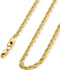 FIBO STEEL 18k Real Gold Plated 2.5-8 MM Stainless Steel Mens Womens Necklace Twist Rope Chain, 16-36 inches...