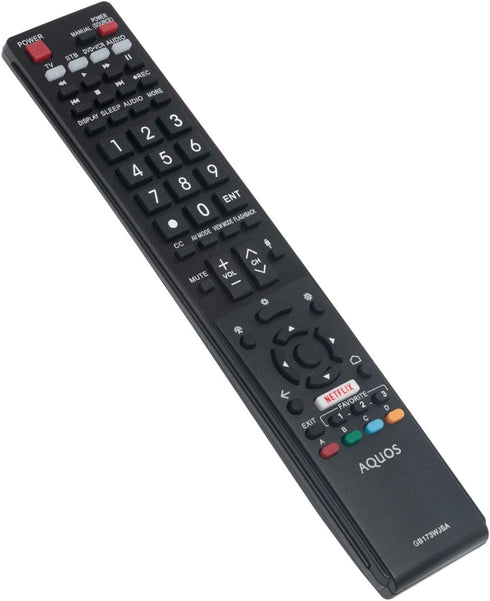 GB173WJSA RRMCGB173WJSA Replacement Remote Applicable for Sharp Aquos TV LC-80UH30U LC-70UH30U LC-70UE30U LC-70UC30U LC-60UE30U LC-80UE30U LC80UH3...