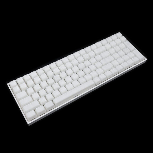 YMDK 120 Keys ABS ANSI ISO 1.5mm Blank Milk Fog OEM Profile Shine Through Keycap for MX Mechanical Keyboard RGB GK61 96 84 68 108 87...