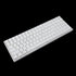 YMDK 120 Keys ABS ANSI ISO 1.5mm Blank Milk Fog OEM Profile Shine Through Keycap for MX Mechanical Keyboard RGB GK61 96 84 68 108 87...