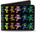 Buckle-Down Bifold Wallet Grateful Dead , 4.0" x 3.5"...