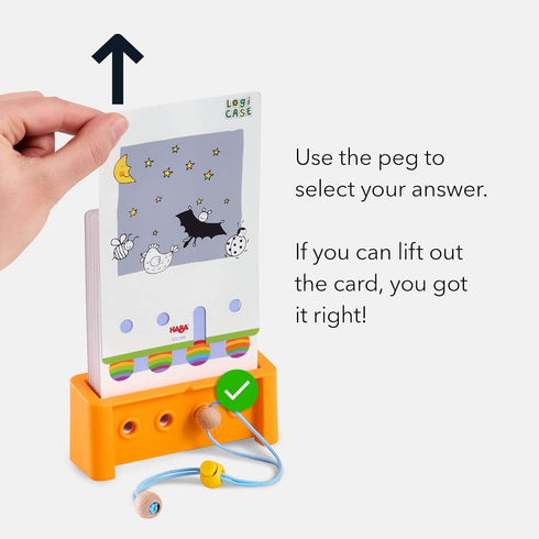 HABA Logic! CASE Starter Set - Brain Building Puzzles for Ages 5+...