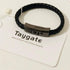 Bracelet USB Charging Cable Data Charging Cord for iPhone- Portable Travel Durable Braided Leather Charging Wrist Clasp USB for Apple iPhone Plus ...