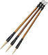 Chinese Calligraphy Brush, Writing Drawing Watercolor Ink Brushes Hubi Painting?Kanji Sumi?Wolf Bamboo Brushes Set for Professional Beginner (Whit...