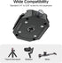 ULANZI F38 Quick Release Plate Base Mount with 1/4" 3/8" Screw Thread, FALCAM F38 Quick Release System QR Camera Tripod Mount Adapter (Only Base M...