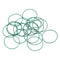uxcell Fluorine Rubber O-Rings, 29mm OD 27mm ID 1mm Width FKM Seal Gasket for Machinery Plumbing, Green, Pack of 20...