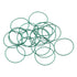 uxcell Fluorine Rubber O-Rings, 29mm OD 27mm ID 1mm Width FKM Seal Gasket for Machinery Plumbing, Green, Pack of 20...