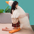 Heionia Goose Stuffed Animal 19.7'' Goose Plush Toy White Stuffed Goose Soft Plushie Sleeping Hugging Pillows 1Pcs...