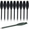 50pcs plastic golf pencils with eraser clips scoring pencils for golf events,wedding, company meetings Children's drawing (Black 50pcs)...