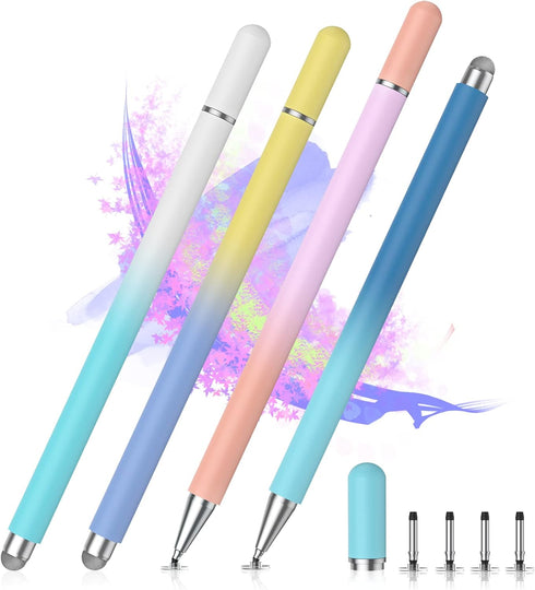 Stylus Pens for Touch Screens, 2 in 1 Sensitivity & Precision Stylus Pen for iPad, Stylus Pencil Compatible with iPhone, Apple iPad, Android, Tabl...