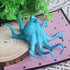 4 PCS Fluorescent Artificial Octopus Aquarium Ornament with Suction Cup Fish Tank Decoration...