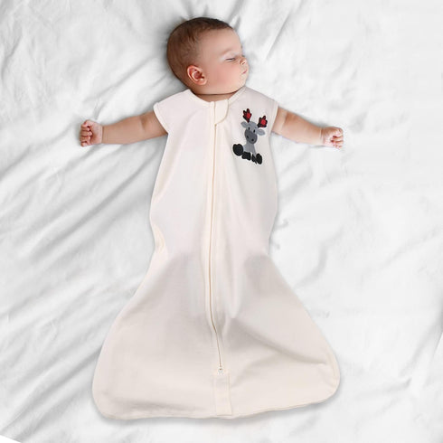 The Peanutshell Wearable Blanket Sleep Sack for Baby Boys or Girls, Woodland Moose & Buffalo Plaid, Sizes up to 12 Months (Small/Medium)...