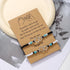 Love Card Couple Ankle Bracelets for Women Handmade Heart Shape Beach Bead Bracelets Anklets Fashion Woven Rice Bead Adjustable Rope Anklet Set fo...