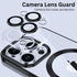Magnetic Case for iPhone 15 Pro Max Phone. TPU Shockproof Electroplated Bumper, Camera Lens Protector, Waterproof Transparent Case.......