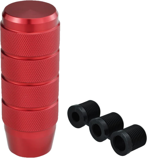 Shifter Gear Knob Car Weighted Transmission Shift Stick Lever Handle for Most Manual Automatic Vehicles (Red)...