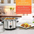 ECOOPTS Slow Cooker Liners (40 Liners), 13" × 21" Pot Liners Fit 3-8 Quarts, Disposable Cooking Bags Suitable for Oval & Round Pot, BPA Free (13" ...