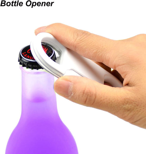 iPhone Charge Lightning Cable + Keychain + Bottle Opener + Aluminum Carabiner,Portable Multifunction Keychain Bottle Opener USB Charging Cord Shor...