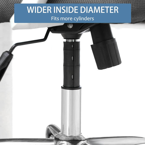 Office Chair Hero Fix Attaches Clamps to Large Cylinder Piston Stops Your Chairs Sinking When Computer Hydraulic Lift Has No Gas Stop Replacement...