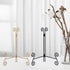 Plate Stand, Black and Gold 2-Pack 6 Inch Iron Easel Stand for Display, Plate Holder for Decorative Plates, Plaque, Photo Frame, Artwork and Colle...
