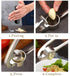 Garlic Press, Stainless Steel Garlic Press Tool with Cleaning Brush and Silicone Garlic Peeler 3 Pcs By Lechay...