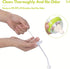 8 Pcs Sponge Nipple Bottle Brushes, Baby Bottle Brush with 3 Pcs Nipple Cleaner, 3 Pcs Replacement Heads and 2 Pcs Straw Brushes, White...