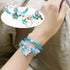 Kawaii Bracelets Crystal Beads Bracelet Set Cute Cartoon Elastic Beaded Pearl Bracelets Jewelry for Women Bff Friendship Gift...