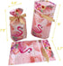 Elwish 24pcs Flamingo Treat Bags - Plastic Drawstring Candy Goodies Gift Wrapping for Birthday Party, Wedding, Baby & Bridal Showers...