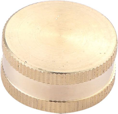 Brass Garden Hose End Cap 3/4" GHT Female Fitting Repair Cap (10-Pack)...