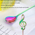 Falytemow Music Note Design Spoons 304 Stainless Steel Creative Cute Teaspoons for Coffee Tea Dessert Drink Mixing Milkshake Spoon Tableware Set o...