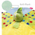 Toddler Taggy Security Blankets Soft Plushy Cuddle Bud Blankie Breathable Snuggle Blanket for Boys and Girls, Green Frog...