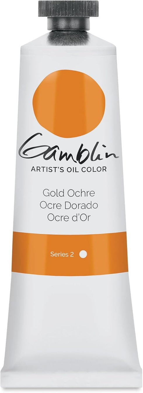 Gamblin Artist Oil 37Ml Gold Ochre...