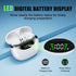 A6 Wireless Earbuds 60H Playtime in-Ear Bluetooth 5.3 Headphones with LED Power Display IPX5 Waterproof Earphones Immersive Stereo Sound Deep Bass...