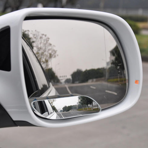 Car Blind Spot Convex Mirror Frameless 360° Rotation Adjustable 2-Pack HD Glass Wide Angle Car Rear View Mirrors Auto Interior Exterior Accessorie...