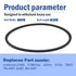 1/2" × 40"Snow Thrower Auger Belt 26-9670 Fits for Toro 26-9670 Snow Blower v Belt (1/2" × 40")...