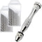 Pin Vise Hand Drill for Resin Casting Molds, Steel Hand Drill with 20 PCS Drill Bits (0.8-3 mm), for Wood, Manual Work DIY, Jewelry, Assembling, M...