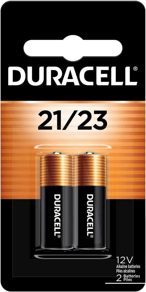 Duracell - 21/23 12V Specialty Alkaline Battery - Long Lasting Battery - 2 Count (Pack of 1)...