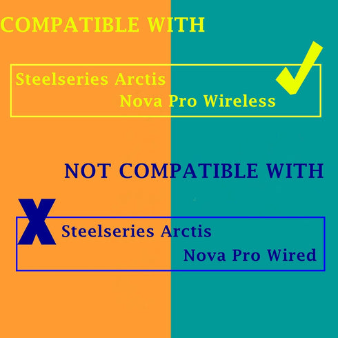 TaiZiChangQin Ear Pads Ear Cushions Earpads Replacement Compatible with Steelseries Arctis Nova Pro Wireless Headphone Cooling Gel...