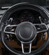 SANRILY Black Aluminum Steering Wheel Paddle Shifter Extension Fit for Porsche Panamera Macan Cayenne 911 718 918 Spyder Boxster,2018 Panamera(New...