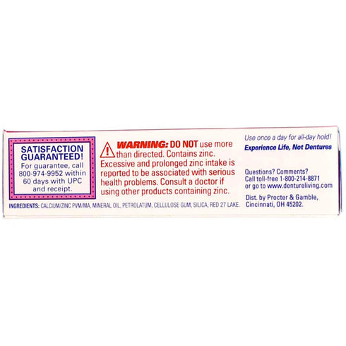Fixodent Denture Adhesive Cream Original 1.4 Ounce (41ml) (6 Pack)...
