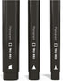 STAPLES TRU RED Permanent Markers Ultra Fine Tip Blue Dozen...