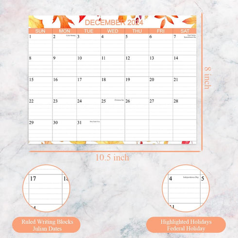 Refrigerator Calendar 2024-2025 - Fridge Calendar Runs from June 2024- June 2025 - The Perfect Refrigerator Calendar With Seasonal Designs for Eas...