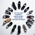 Comfort Orthotic Arch Support Insoles for Sport Shoes and Work Boots (Pair) (Large: Men 9½ -11 Women 10½ - 12) - Relieve Foot Pain Due to Flat Fee...